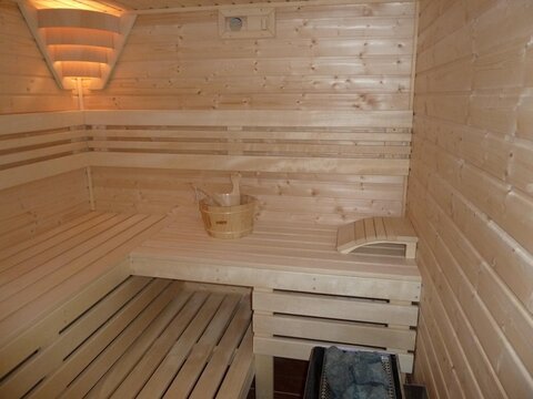 Fínska sauna realizácia u zákazníka