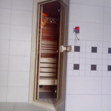 domáca sauna v kúpeľni