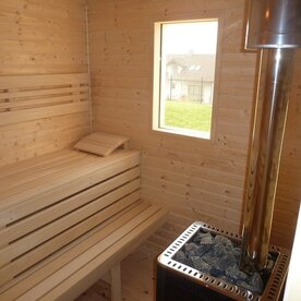 domáca vonkajšia sauna