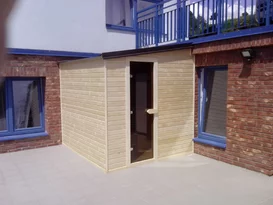 Exteriérová sauna - infrasauna Exteriérová sauna - infrasauna