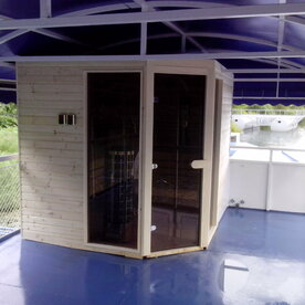 Exteriérová sauna - infrasauna