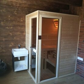fínska sauna na mieru