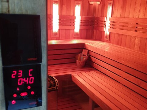 infračervené kabíny - kombinovaná sauna