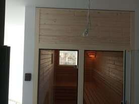 interiérová suchá sauna