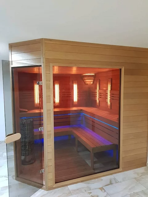 Kombinovaná infra sauna Kombinovaná infra sauna