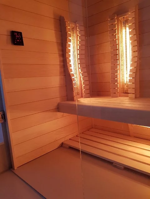 Kombinovaná infra sauna Kombinovaná infra sauna