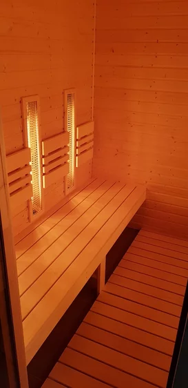 Kombinovaná sauna - infrasauna Kombinovaná sauna - infrasauna