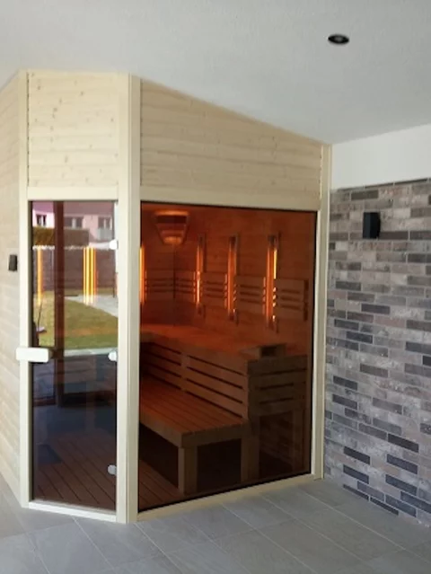 Kombinovaná sauna - infrasauna Kombinovaná sauna - infrasauna