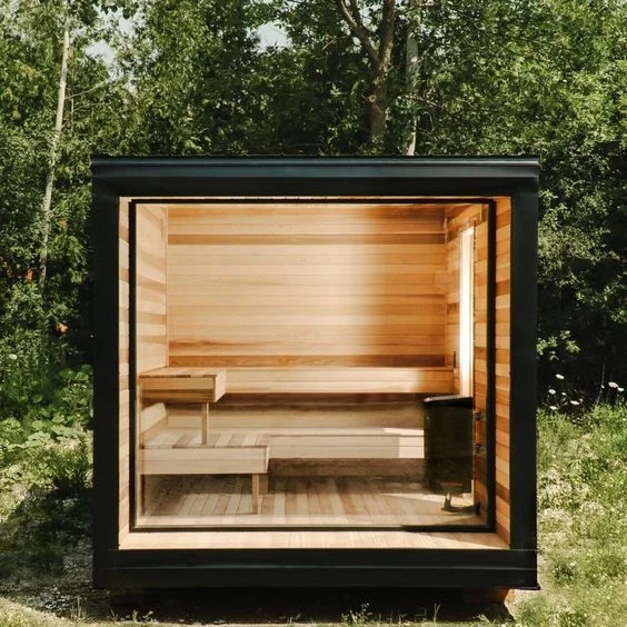 moderná outdoor sauna | clanky | zdroj: https://pin.it/6BrFc4bP8 moderná outdoor sauna | clanky | zdroj: https://pin.it/6BrFc4bP8
