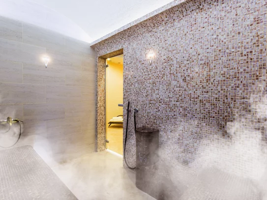 parná sauna v interiéri parná sauna v interiéri