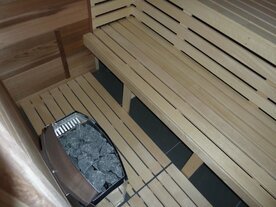 suchá fínska sauna