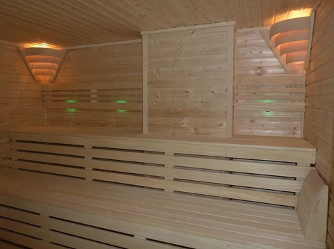 Suchá fínska sauna Suchá fínska sauna