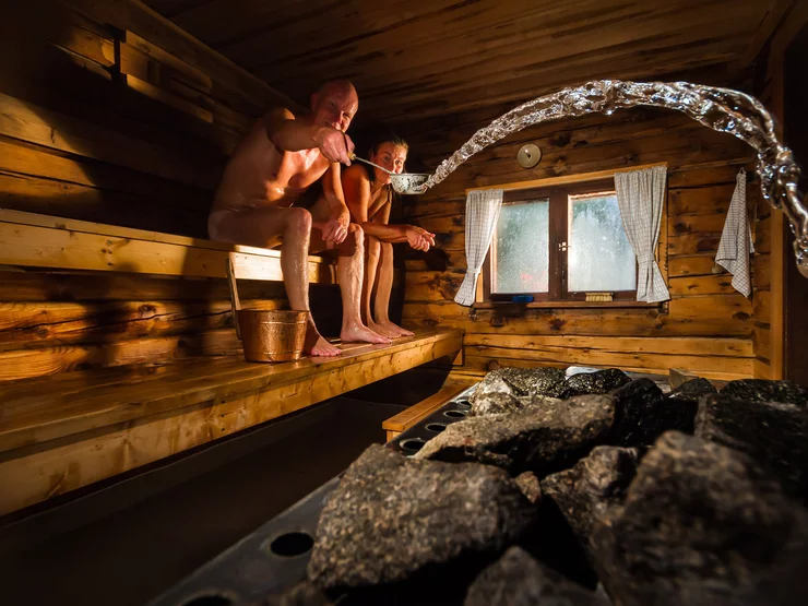 Vonkajšie sauny - fínska sauna Vonkajšie sauny - fínska sauna